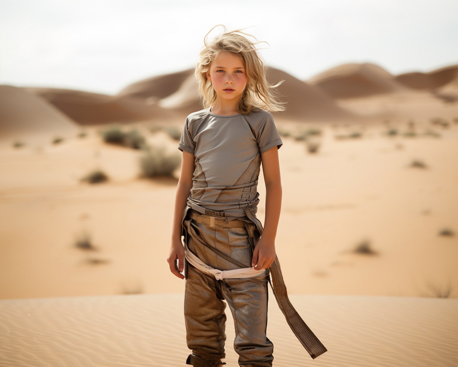 niña desierto marruecos viaje
