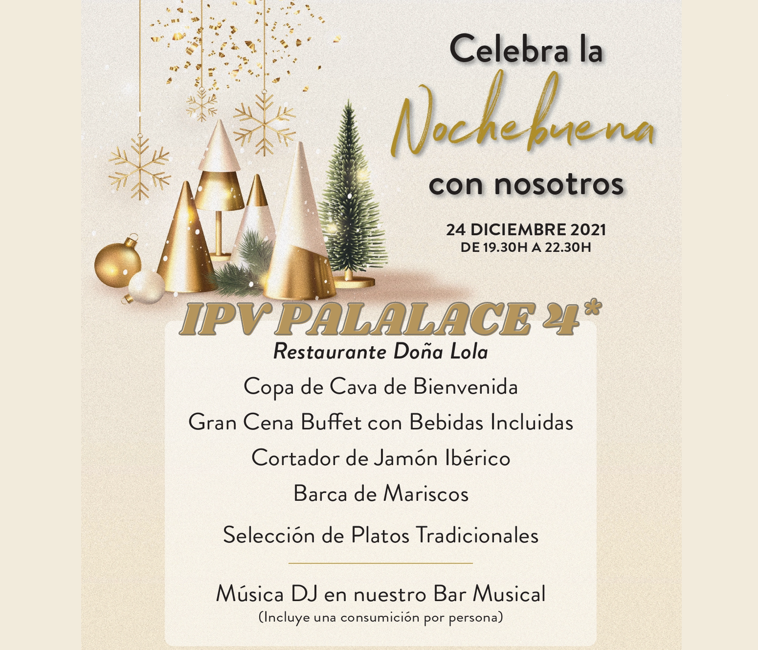 menu nochebuena palace fuengriola monoparental