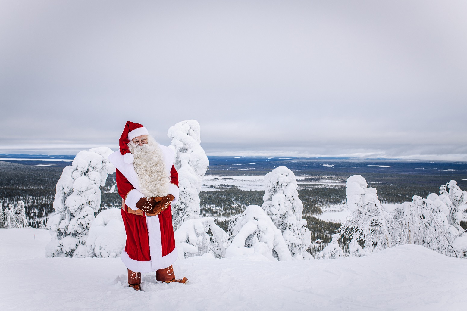viaje para concoer a papa noel