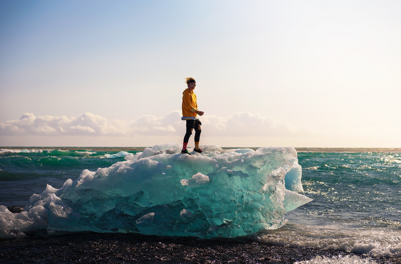 iceberg playas islandia total