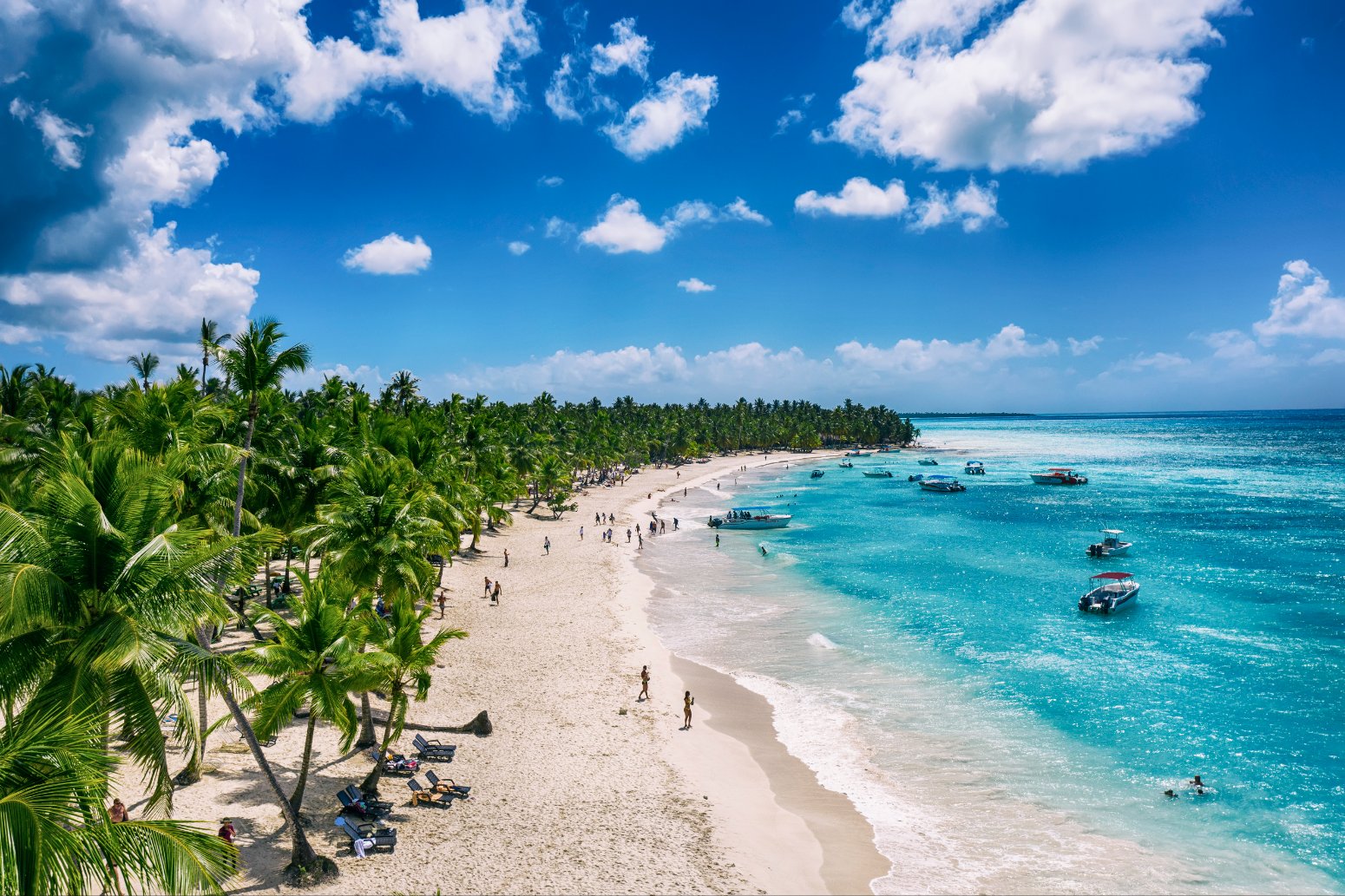 isla saona vista aerea caribe