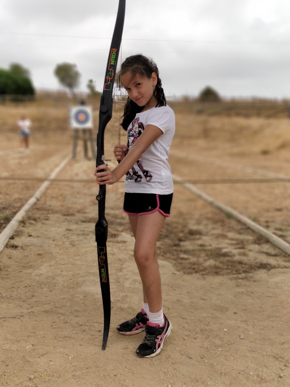 María Ángeles M. Finca la Alcaidesa Verano 2017 Tiro Con Arco