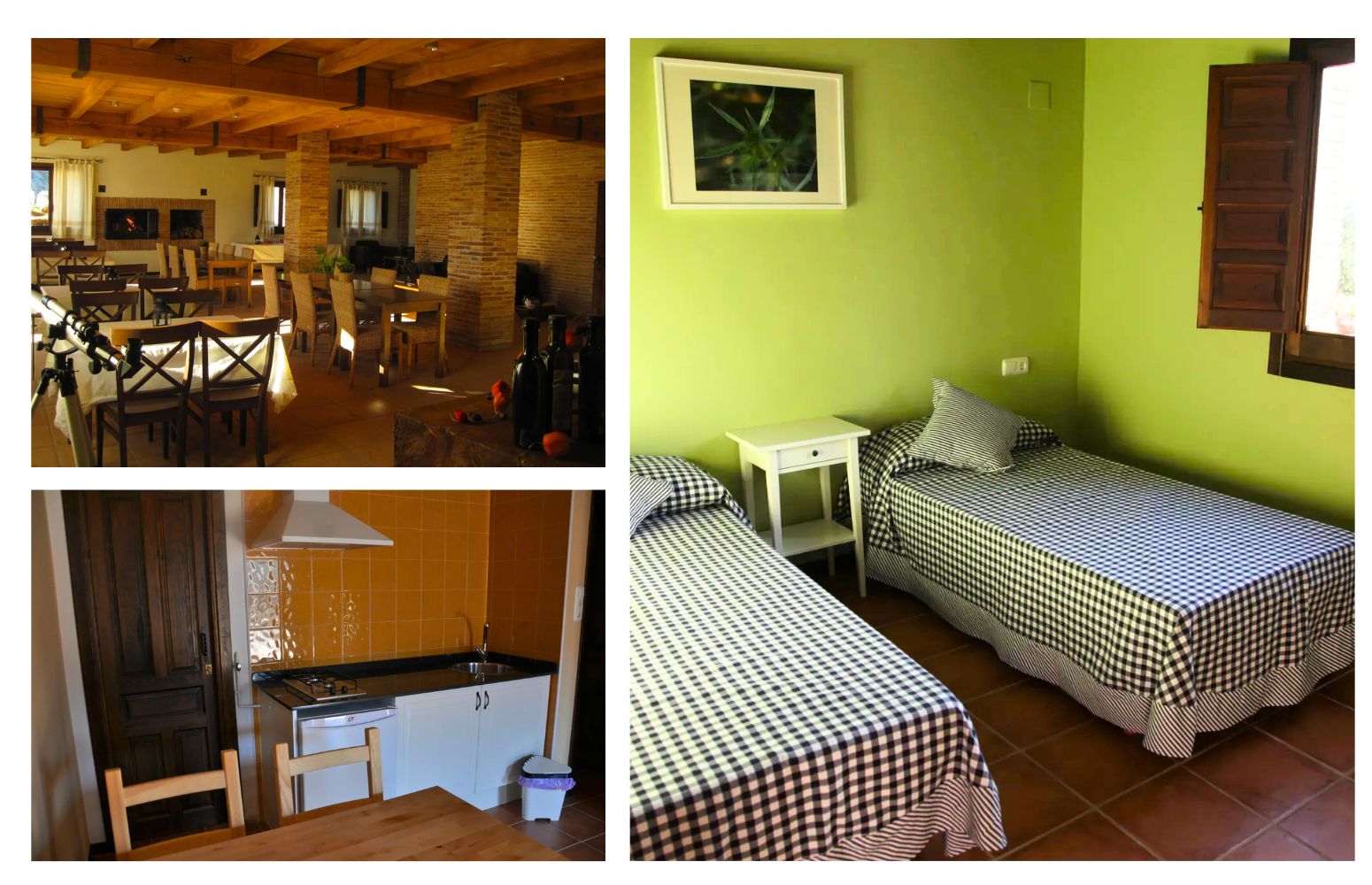 Alojamiento para familiar monoparentales - barraquismo en Sierra de Guara